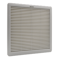 MTK-EFNT322 Решетка выпускная для MTK-322, размер: 322x322x35 мм, IP54